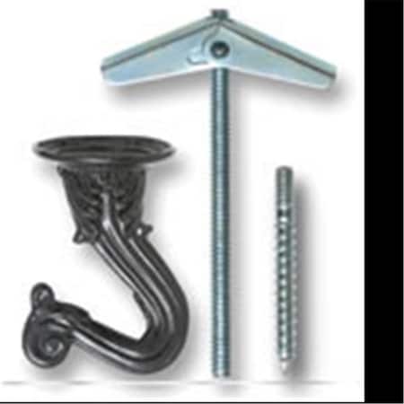 Sticky Situation 50343 2 Piece Black Ook Swag Hook, 6PK ST3037243